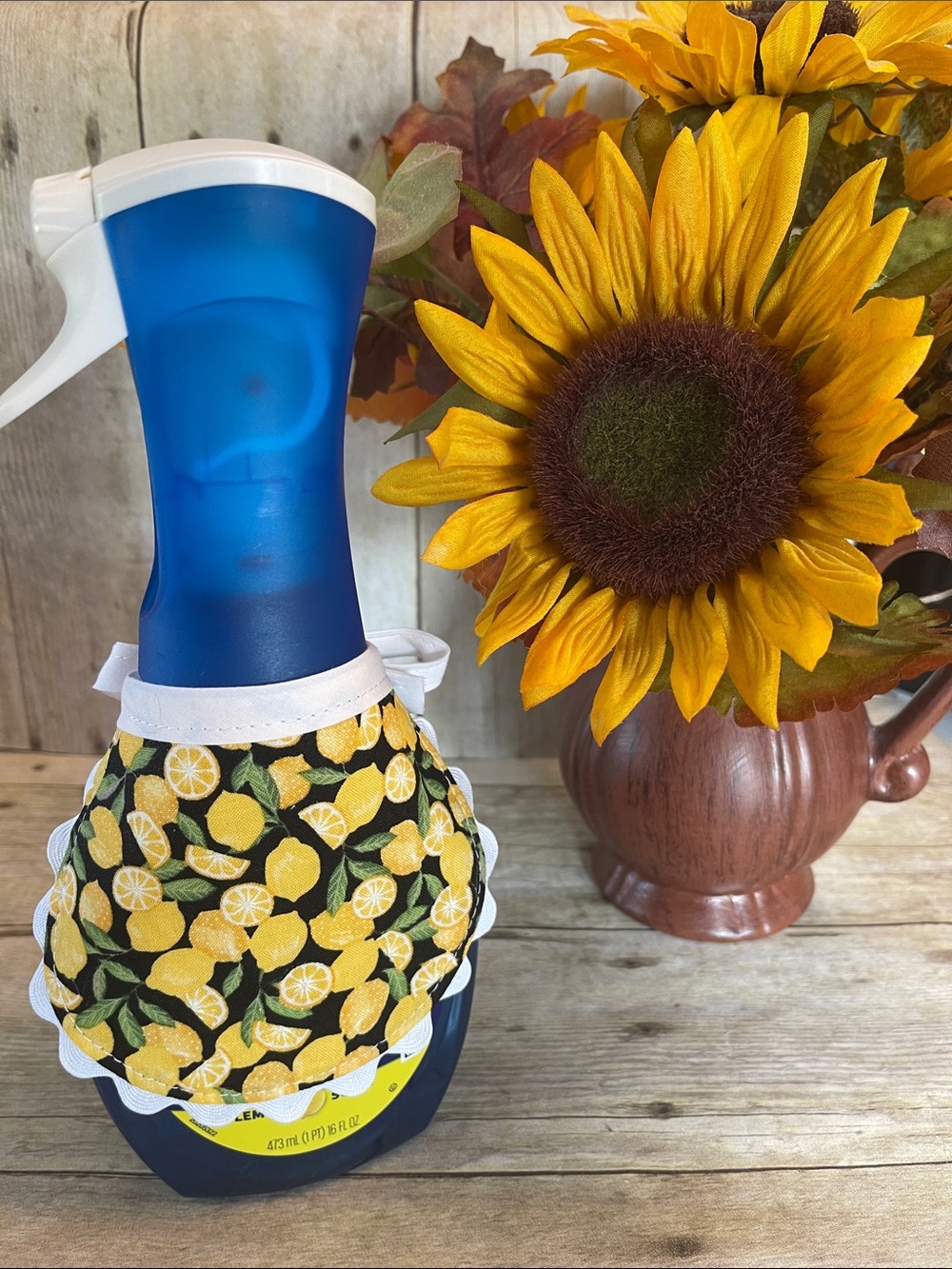 Reversible Apron Dish Soap Bottle - Dawn Powerwash - Lemon